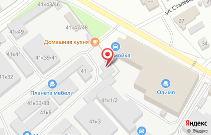 Салон мебели Хорошая мебель на улице Архитектора Свиязева на карте
