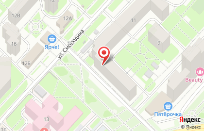 TUPPERWARE в Октябрьском округе на карте