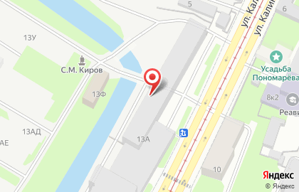 Каскад в Кировском районе на карте