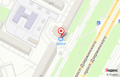 Магазин разливного пива Пивной уголок на проспекте Дзержинского на карте
