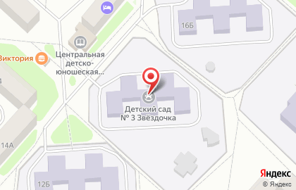 Детский сад Светлячок №3 на Солнечной улице на карте