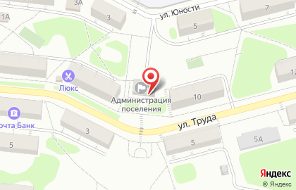 Управление социальной поддержки и защиты населения Красноглинского района в Красноглинском районе на карте