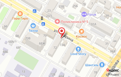 Цветочный магазин Валентина в Советском районе на карте
