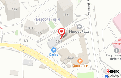 Международная Академия Исследования Лжи в Октябрьском районе на карте