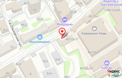 Self на Ольховской улице на карте