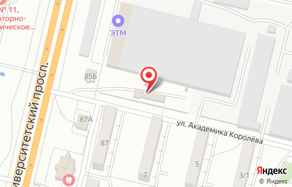 Магазин автозапчастей в Волгограде на карте
