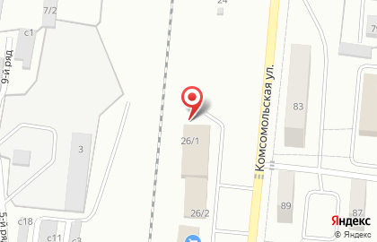 Мебельный магазин в Кемерово на карте