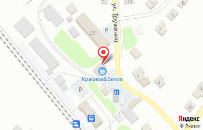 Супермаркет Красное & Белое в Михайлове на карте