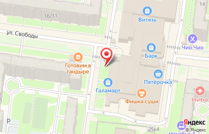 Киоск по продаже мяса птицы и полуфабрикатов на карте