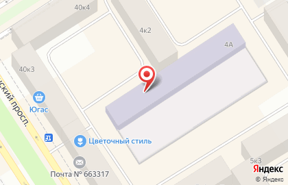 Детский сад Ладушки на улице Ленинградской на карте