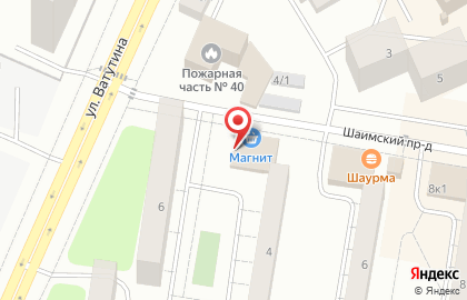 Сеть супермаркетов Магнит в Центральном административном округе на карте