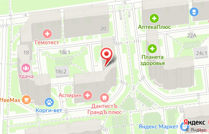 Продуктовый магазин на Маршала Савицкого на карте