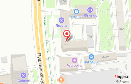 Лизинговая компания УРАЛСИБ на Пушкинской улице на карте