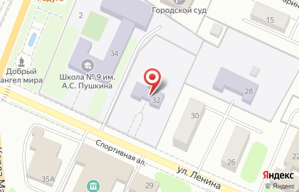 Детская музыкальная школа, г. Волжск на улице Ленина на карте