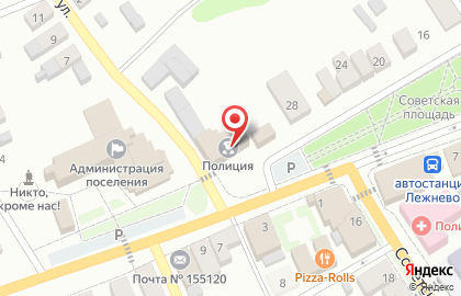 Отдел полиции №7 на Октябрьской улице на карте
