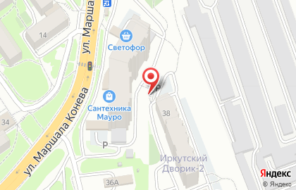 Чип Тюнинг на улице Маршала Конева на карте