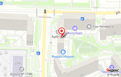 Семейный клуб Agile Kids на улице Бориса Пастернака, 23 на карте