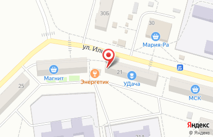 Садовый центр Удача на улице Ильича на карте