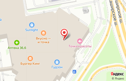 Магазин нижнего белья и домашней одежды Oysho на метро Нагорная на карте