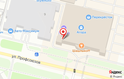 ЕвроРемСтрой на улице Профсоюзов на карте