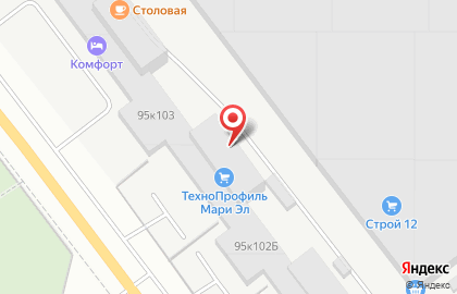 Торгово-производственная компания Эверест на улице Строителей на карте