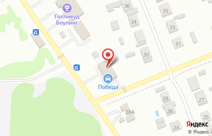 Сервисный центр Победа на Объездной улице на карте