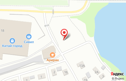 Сеть водоматов Серебряное озеро в Дзержинском районе на карте
