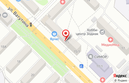 Ортопедический салон ОртоСтиль на площади Карла Маркса на карте