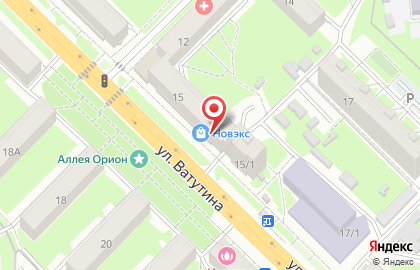 Магазин товаров для ухода за собой и домом Новэкс на площади Карла Маркса на карте