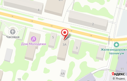 Столовая Белые ночи на карте