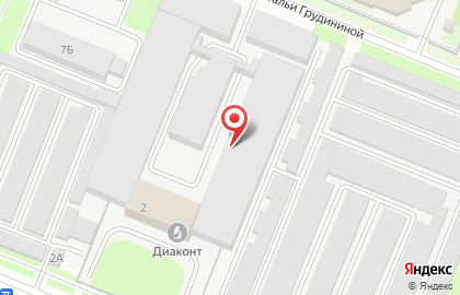 Диаконт на карте