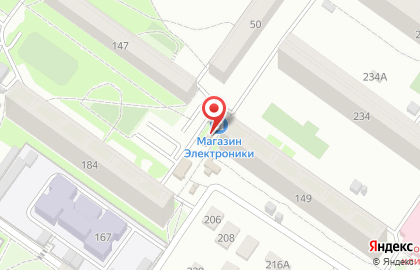 Магазин Зелёный луг на улице Ленинградской на карте