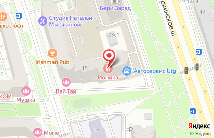Гастроном в Москве на карте