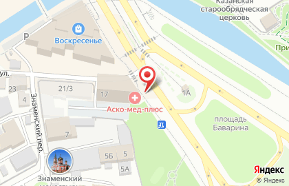 Компания интернет-решений Е1 Медиа в Центральном районе на карте