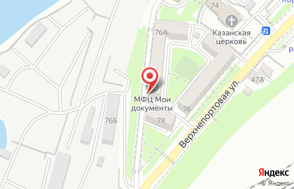 Многофункциональный центр Мои Документы в Фрунзенском районе на карте