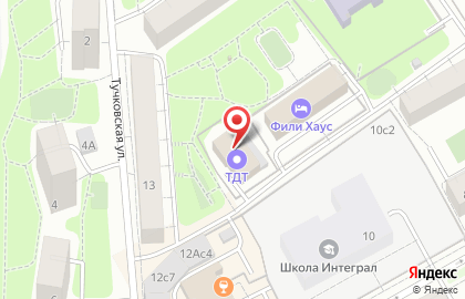 Автотехцентр Хороший на Тучковской улице на карте