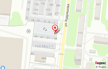 Автостоянка в Иваново на карте