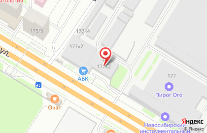 ЛиГа на Большевистской улице на карте