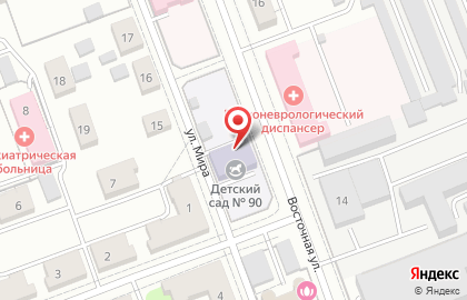 Детский сад №90, г. Ангарск на карте