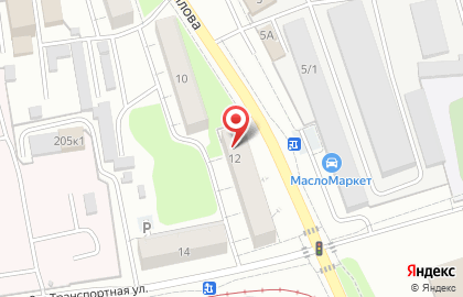 Компания Глобал-экспресс в Октябрьском районе на карте