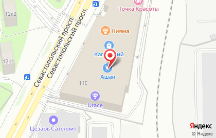 Спортивная школа Небо спорт на метро Крымская на карте