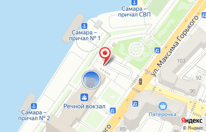 Сувенирный магазин Матрешка на улице Максима Горького на карте