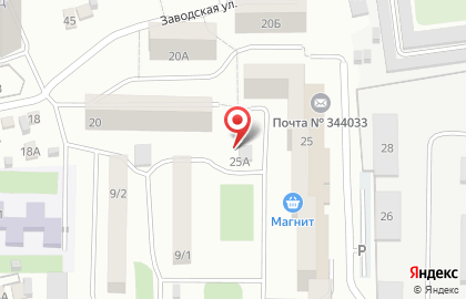 Магазин овощей и фруктов в Ростове-на-Дону на карте