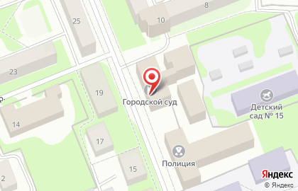 Ухтинский городской суд на карте