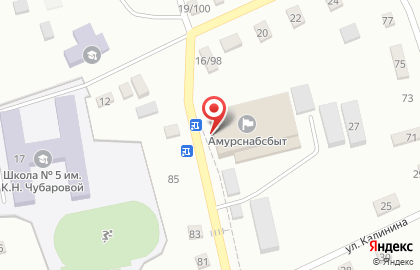 Магазин товаров для дома Амурснабсбыт на улице Ломоносова на карте