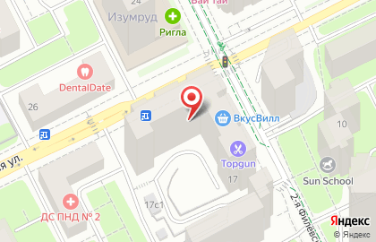 Туроператор ANEX Tour на Кастанаевской улице на карте