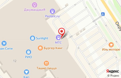 Банкомат Севергазбанк на Окружном шоссе, 12 на карте
