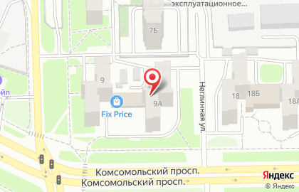 Студия груминга в Курчатовском районе на карте