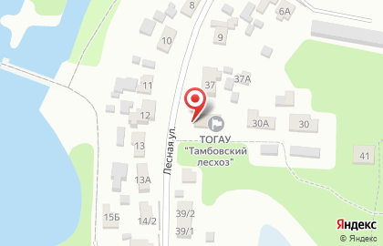 Тамбовский лесхоз, ГАУ на карте