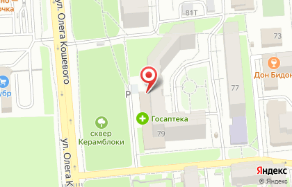 Банкомат Западно-Уральский банк на улице Баранова на карте